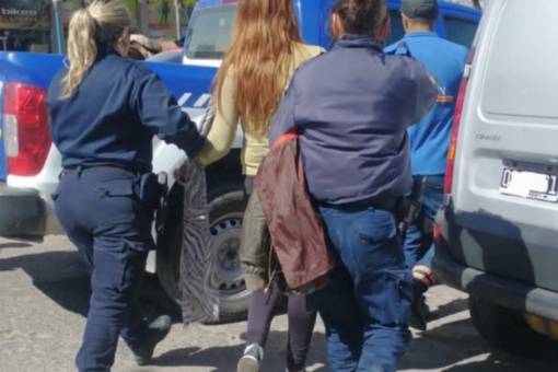 Ojos en Alerta: una mujer fue detenida en La Falda por intentar robar